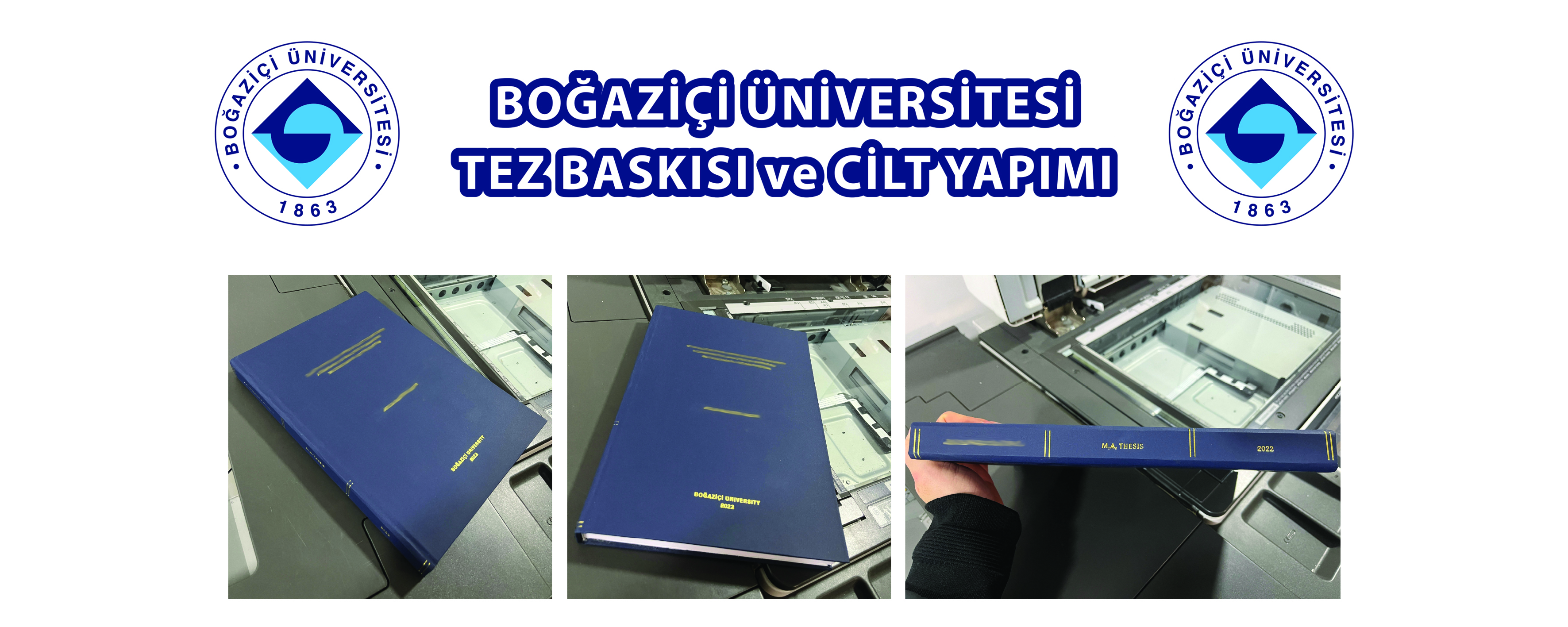 BOĞAZİÇİ ÜNİVERSİTESİ TEZ BASKISI